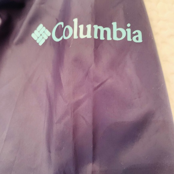 COLUMBIA GIRLS LIGHT WIND BREAKER MULTI COLOR - Picture 3 of 8